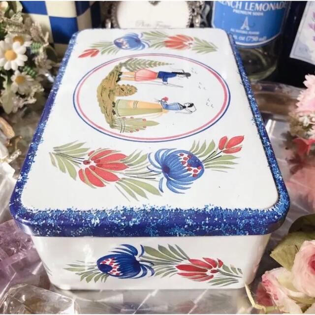 【フランス】Massilly France クッキー缶 / 空き缶