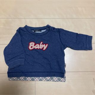 バーバリー(BURBERRY)の【BURBERRY】70cm バーバリー トップス ベビー baby(Ｔシャツ)