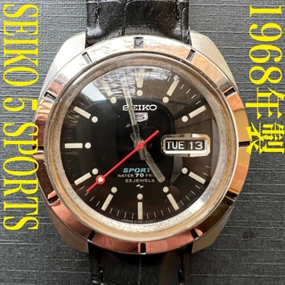 セイコー(SEIKO)のSEIKO  セイコー ファイブ スポーツ 自動巻き 昭和43年製(腕時計(アナログ))