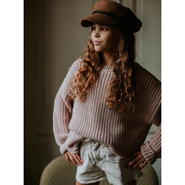 Misha & Puff(ミーシャアンドパフ)の新品 Yuki Kidswear Chunky Knitted Sweater キッズ/ベビー/マタニティのキッズ服女の子用(90cm~)(ニット)の商品写真