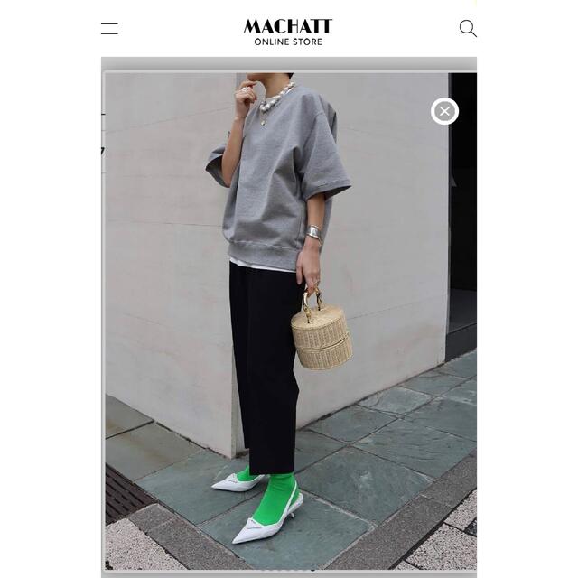 machatt マチャット タックテーパードパンツ machatt マチャット タックテーパードパンツ
