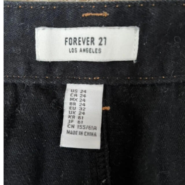 FOREVER 21(フォーエバートゥエンティーワン)のデニム　スカート レディースのスカート(ミニスカート)の商品写真