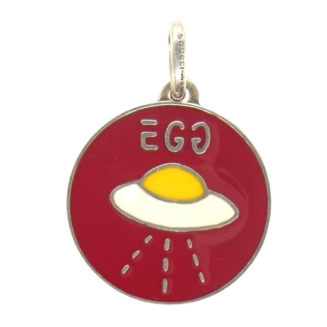 Gucci(グッチ)のGUCCI グッチ ペンダントトップ ゴースト Egg エッグ チャーム【中古】 メンズのアクセサリー(その他)の商品写真