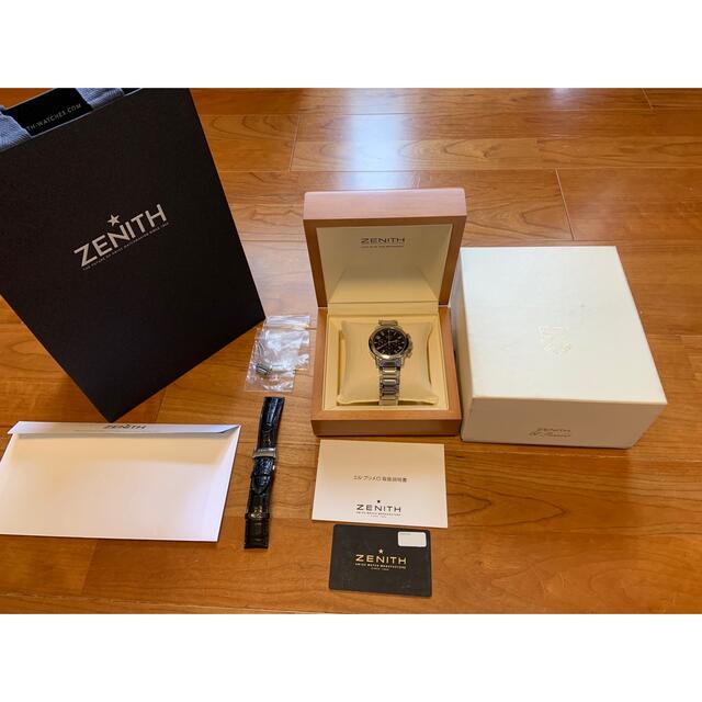 ZENITH(ゼニス)のZENITH エルプリメロ　オーバーホール済 美品 メンズの時計(腕時計(アナログ))の商品写真
