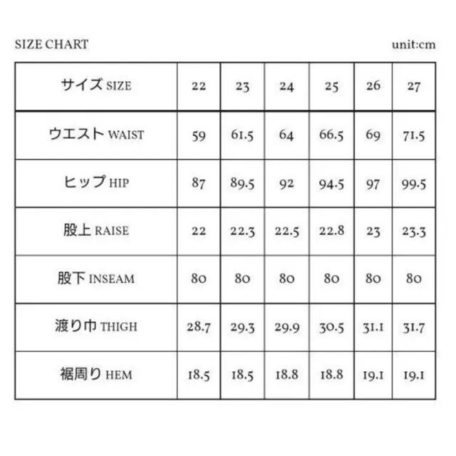 ANATOMICA(アナトミカ)のy様専用　アナトミカ マリリンⅡ 25 レディースのパンツ(デニム/ジーンズ)の商品写真