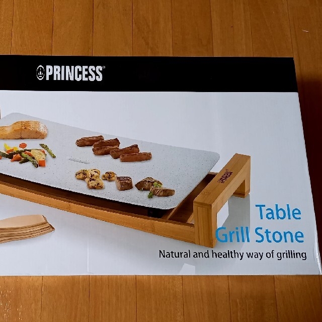 Prince(プリンス)のPRINCESS Table Grill Stone プリンセス テーブルグリル スマホ/家電/カメラの調理家電(ホットプレート)の商品写真