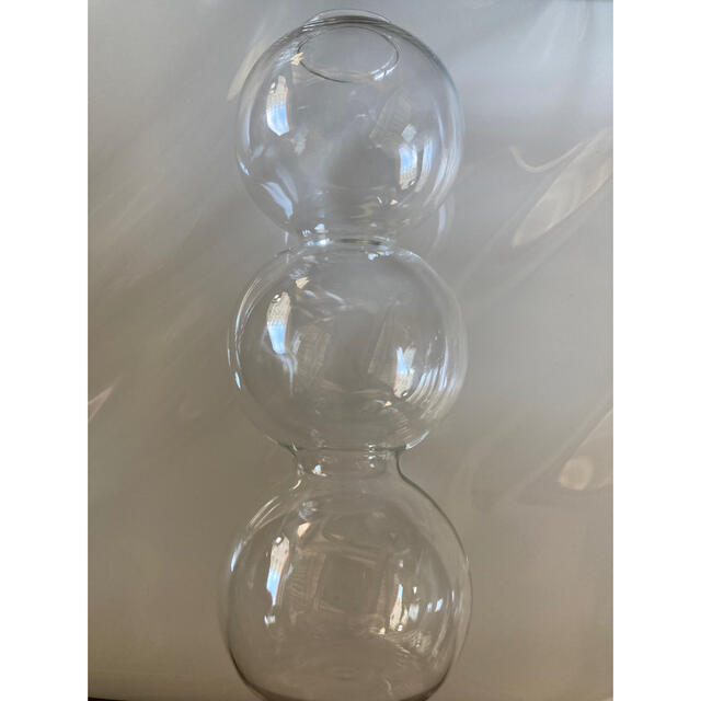 バブル フラワーベース3連 韓国 花瓶 インテリア インテリア/住まい/日用品のインテリア小物(花瓶)の商品写真