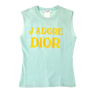Christian Dior - ディオール Dior ロゴ プリント タンクトップの通販