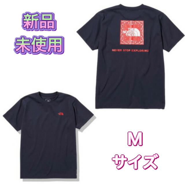 THE NORTH FACE(ザノースフェイス)のノースフェイス ショートスリーブバンダナスクエアロゴ Tシャツ レディース レディースのトップス(Tシャツ(半袖/袖なし))の商品写真