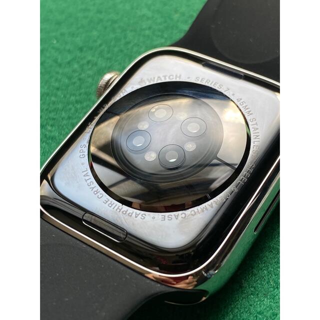 Apple Watch - Apple Watch Series7 ステンレス 45mm アップルウォッチの通販 by もも｜アップルウォッチ