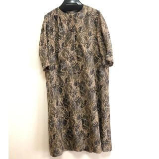 ザラ(ZARA)の【お値下げ中！】USED レトロ ワンピース　(ロングワンピース/マキシワンピース)