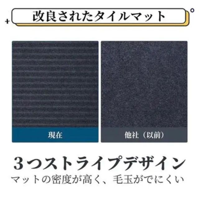 ⭐️20時間以内での発送⭐️ タイルカーペット30✖︎30 40枚絨毯 インテリア/住まい/日用品のラグ/カーペット/マット(カーペット)の商品写真