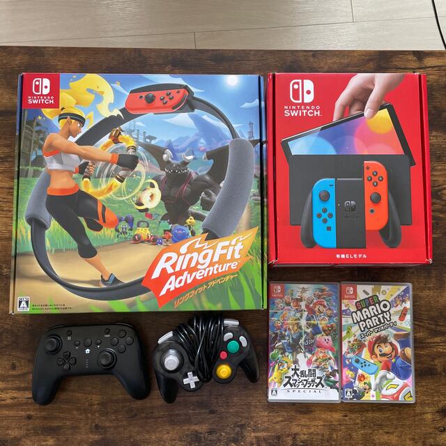 予約販売 Nintendo まとめ売り リングフィット等 スイッチ有機EL
