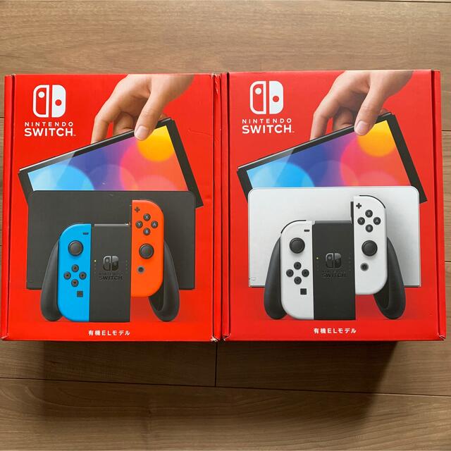 Nintendo Switch 有機ELモデル ホワイト　ネオン　スイッチ