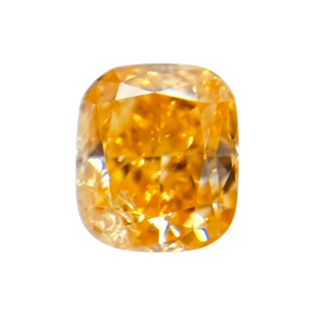 STRONGYELLOWピースFANCY VIVID YELLOW ORANGE 0.319ct X/CGL