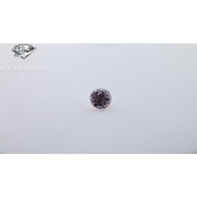 ピンクダイヤモンドルース/ F.PURPLE PINK/ 0.048 ct.