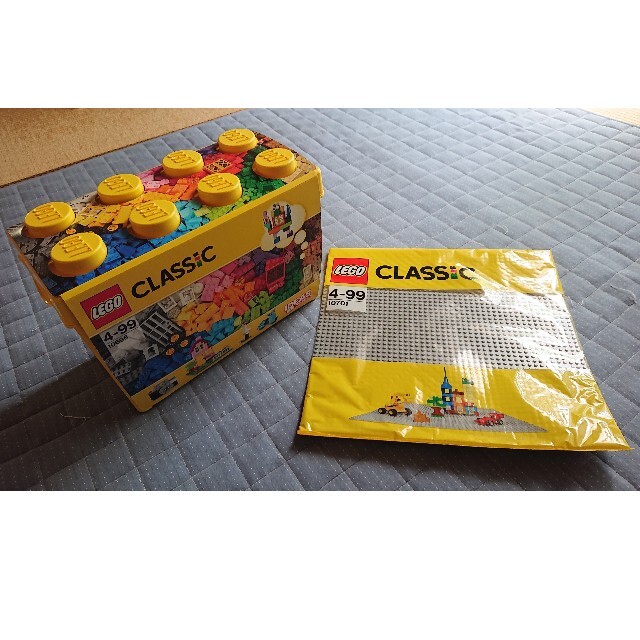 Lego(レゴ)のLEGO レゴクラシックアイデアBOX・マットセット キッズ/ベビー/マタニティのおもちゃ(積み木/ブロック)の商品写真