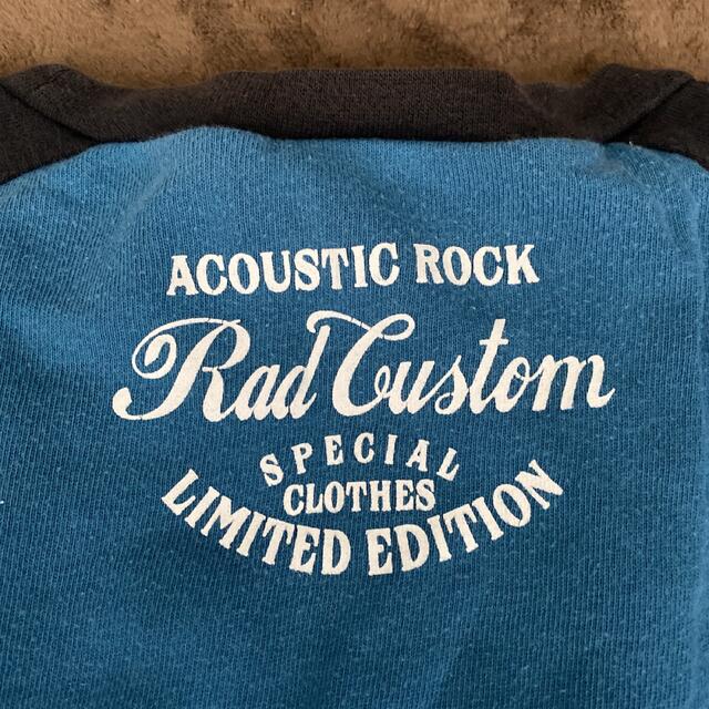 RAD CUSTOM(ラッドカスタム)のラッドカスタム  rad custom ロンＴ　120 長袖　トレーナー キッズ/ベビー/マタニティのキッズ服男の子用(90cm~)(Tシャツ/カットソー)の商品写真