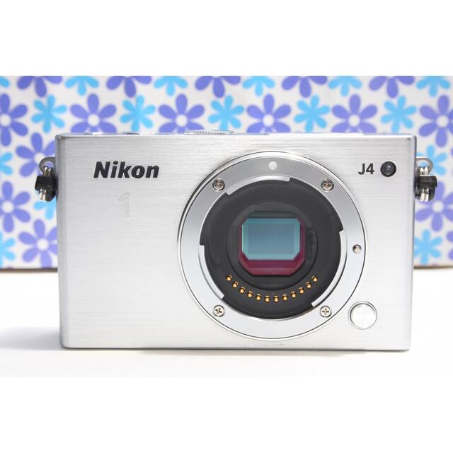 ャップ Nikon - Wi-Fi内蔵 ️Nikon 1 J4 ダブルレンズキット ️初心者おすすめの通販 by kurarin's shop