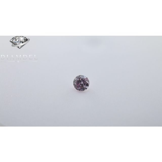 ピンクダイヤモンドルース/ F. PURPLE PINK/ 0.062 ct.