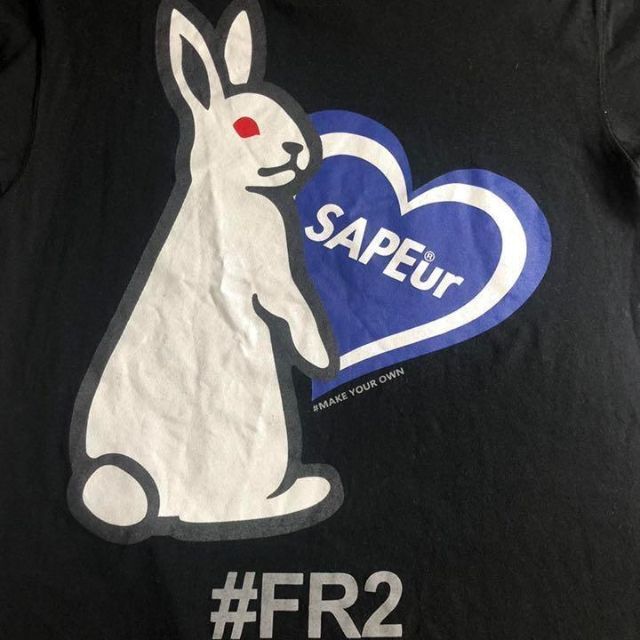 【最高デザイン】FR2 SAPEur 限定コラボ 色情兎 入手困難 Tシャツ