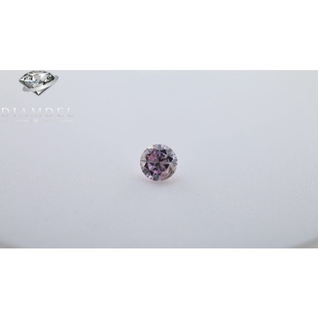 ピンクダイヤモンドルース/ F.PURPLE PINK/ 0.065 ct.