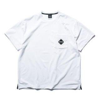 エフシーアールビー(F.C.R.B.)のM 送料無料 FCRB 22SS EMBLEM POCKET TEE WHITE(Tシャツ/カットソー(半袖/袖なし))