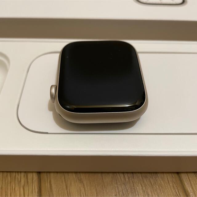 Apple Watch7 GPS スターライト　アルミケース45mm