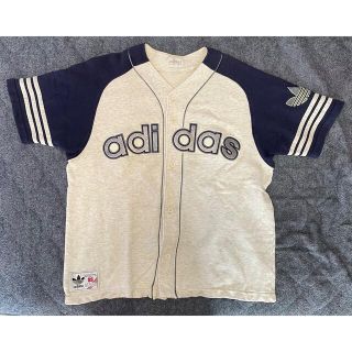 アディダス(adidas)のアディダス ベースボール シャツ ヴィンテージ(Tシャツ/カットソー(半袖/袖なし))