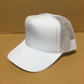 オットーキャップ(OTTO CAP)のOTTOメッシュキャップ☆ホワイト☆白キャップ(キャップ)