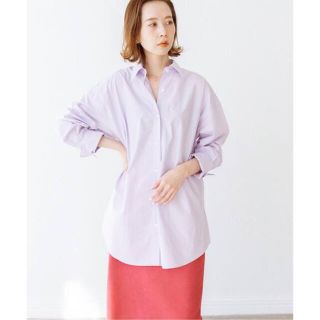 イエナ(IENA)のIENA 完売品　シリコンワッシャーコットンシャツ(シャツ/ブラウス(長袖/七分))