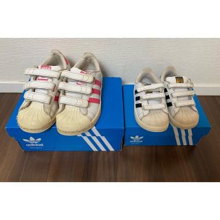 アディダス(adidas)のアディダス　スーパースター14センチ&18センチ(スニーカー)