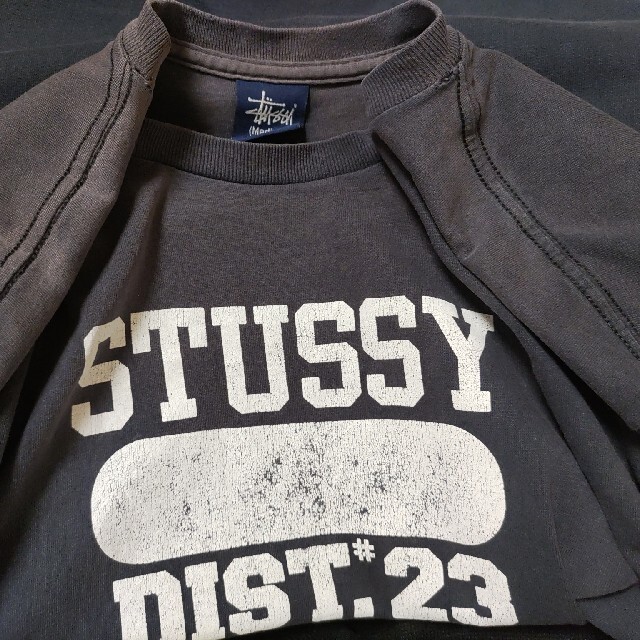 STUSSY - ステューシーDIST.#23 L.A.CO.UNIFIED長袖TシャツMサイズ黒の