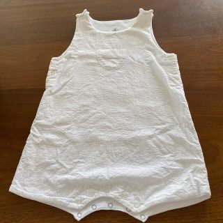 プチバトー(PETIT BATEAU)のプチバトー　ロンパース　67m(ロンパース)