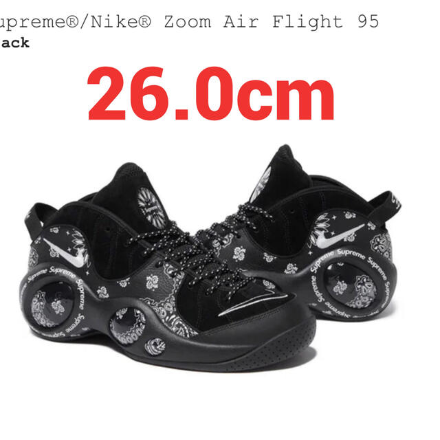 Supreme × Nike Air Zoom Flight 95 SPスニーカー