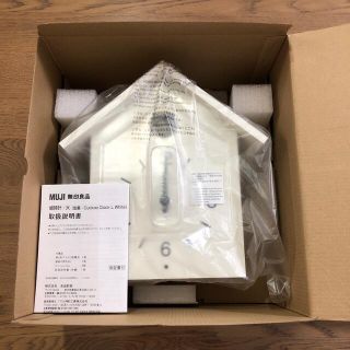 ムジルシリョウヒン(MUJI (無印良品))の無印　鳩時計・大　新品・未使用(掛時計/柱時計)