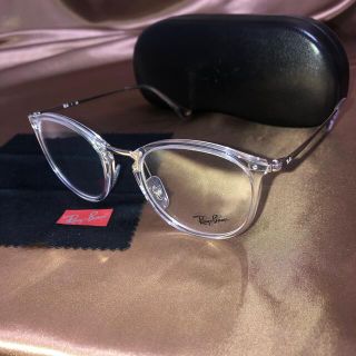 レイバン(Ray-Ban)のRay Ban レイバン　サングラス　ボストン　クリアフレーム　クリアレンズ(サングラス/メガネ)