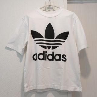 アディダス(adidas)のマロンママ様 アディダス オリジナルビックロゴ Tシャツ(Tシャツ(半袖/袖なし))