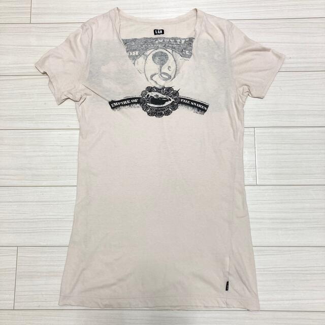 LGB - LGB ルグランブルー◇ドル札 カットオフ Vネック Tシャツ