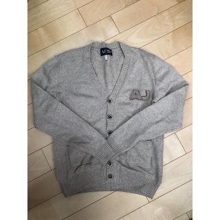 アルマーニジーンズ(ARMANI JEANS)の美品　アルマーニジーンズ　ガーディガン　Ｌ(カーディガン)