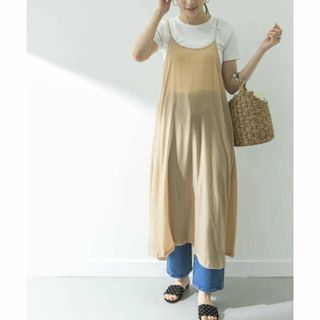 アーバンリサーチ(URBAN RESEARCH)の【BEIGE】bolsista CAMISOLE FLARE DRESS(ロングワンピース/マキシワンピース)