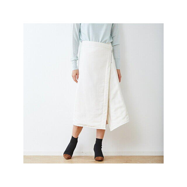 【ホワイト】パディングスカート
