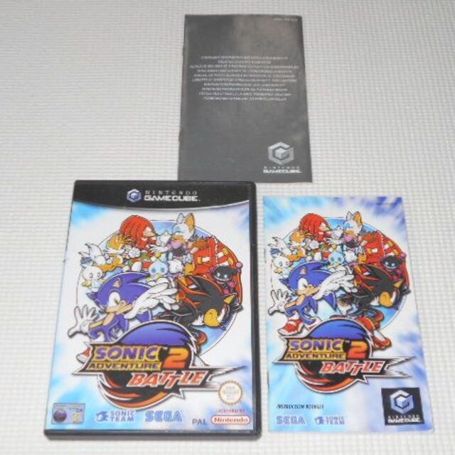 ゲームソフト/ゲーム機本体GC★SONIC ADVENTURE 2 BATTLE 海外版