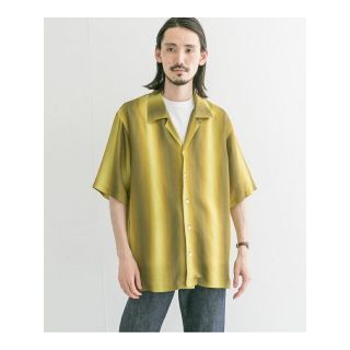 アーバンリサーチ(URBAN RESEARCH)の【YELLOW】COSEI グラデーションプリント ショートスリーブ シャツ(シャツ)