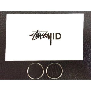 ステューシー(STUSSY)のラス1!カード＆ピアスセット!シュプリーム＆ステューシー好きに♪(ピアス(両耳用))