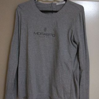 モラビト(MORABITO)のロップ様専用　モラビト　グレー　長袖Ţシャツ　サイズ40(シャツ/ブラウス(長袖/七分))