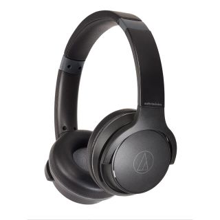 オーディオテクニカ(audio-technica)のワイヤレスヘッドホン　ATH-S220BT BK ブラック(ヘッドフォン/イヤフォン)