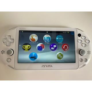 プレイステーションヴィータ(PlayStation Vita)のPlayStation VITA PCH-2000ホワイト(携帯用ゲーム機本体)