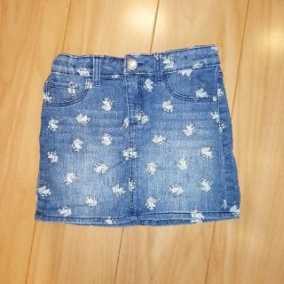 エイチアンドエム(H&M)のキッズ デニムスカート サイズ130(スカート)