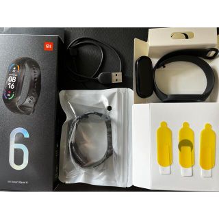 アンドロイド(ANDROID)のXiaomi Mi band6 国内版 中古Bランク品 シャオミ おまけ特典付き(その他)